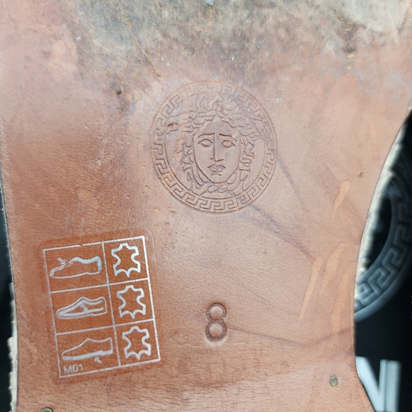 Versace Shoes Vintage 9s Gianni Versace Anaconda Skin Loafers Size